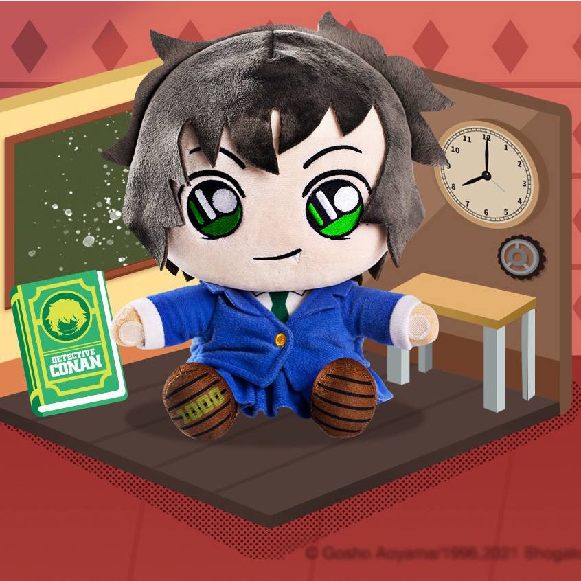 Thám Tử Lừng Danh Conan Sang Trọng Búp Bê Bourbon Masumi Akai Shuichi Kid Đồ Chơi Nhồi Bông Luka Rin Len Búp Bê Quà Tặng Cho Trẻ Em