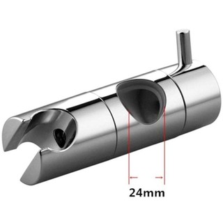 Jkdesign Giá đỡ vòi hoa sen Núm phẳng Phụ kiện phòng tắm Ổ cắm tay trượt ABS 19-25mm Ghế nâng vòi hoa sen