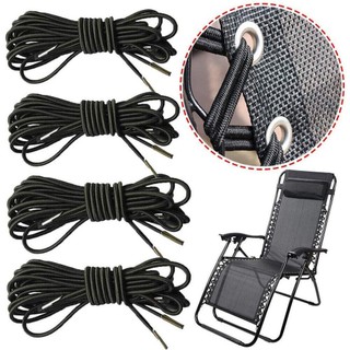 ALMA1 4 Cái / bộ Dây Đàn Hồi Thay Thế Sun Loungers Dây Ràng Buộc Sân Vườn