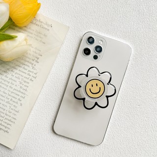 Giá Đỡ Điện Thoại Cầm Tay Màu Trơn Hình Hoa Dễ Thương