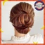 MERIGGIARE Hình Mặt Trăng Kẹp Tóc Đen / Nâu Phụ Kiện Tóc Phong Cách Retro Lược Tóc