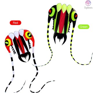 [yinvn] Diều 3D Khổng Lồ Không Khung Mềm Mại Kèm 30m Dây Cho Bé Và Người Lớn Đi Biển / Du Lịch