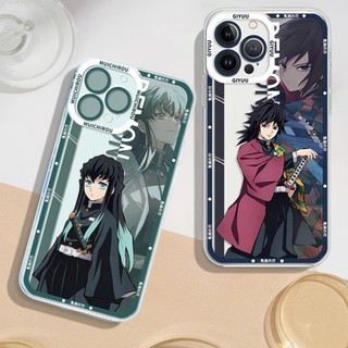 Ốp Điện Thoại TPU Dẻo Họa Tiết Hoạt Hình Demon Slayer Cho iphone 11 12 Pro 6 6S 7 8 Plus X XS XR Max