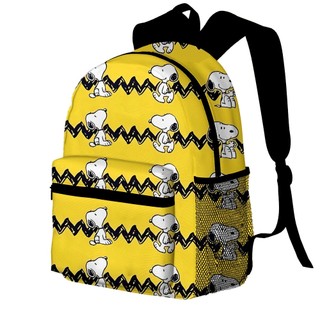 Ba Lô Snoopy In Hoàn Toàn Ba Lô Dung Tích Lớn Dây Đeo Vai Rộng Giảm Căng Thẳng Ba Lô Túi Máy Tính Quà Tặng Sinh Nhật
