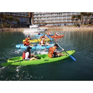 Mái chèo nhôm 2 đầu dành cho thuyền kayak, SUP siêu bền
