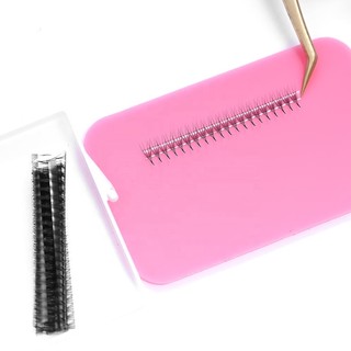 Mi fan line LASHES SUPPLY 4D cong C - CC - D, độ dày 0.07 (1 hộp 1000 fan)