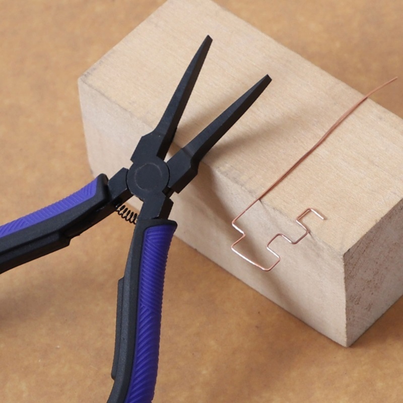 Richh Kìm Mũi Dẹt Làm Trang Sức Thủ Công diy