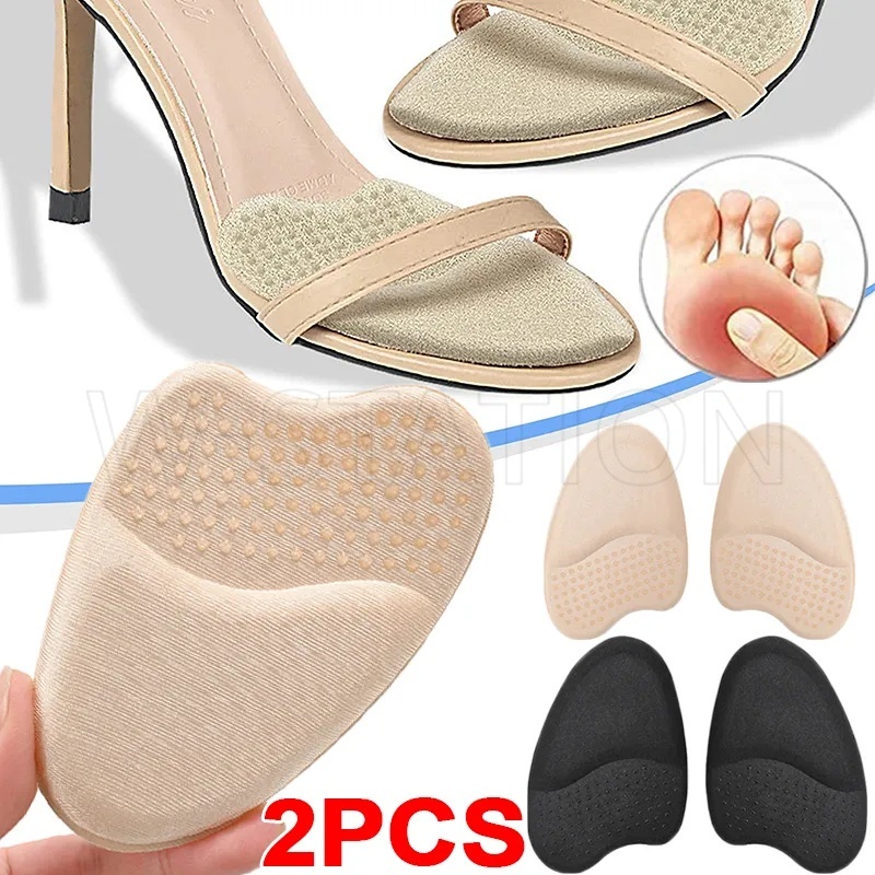 Miếng Lót Giày Cao Gót 6D Giảm Áp Lực Chống Trượt Thoáng Khí Dành Cho Nam Nữ