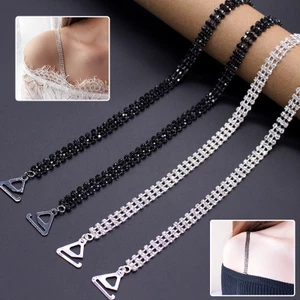 Dây Đeo Vai Đính Đá Lấp Lánh Thời Trang Mùa Hè Quyến Rũ Cho Nữ