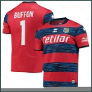 Sy3 2021-22 Parma Calcio áo thun bóng đá thủ môn Buffon tay ngắn thể thao unisex plus size ys3