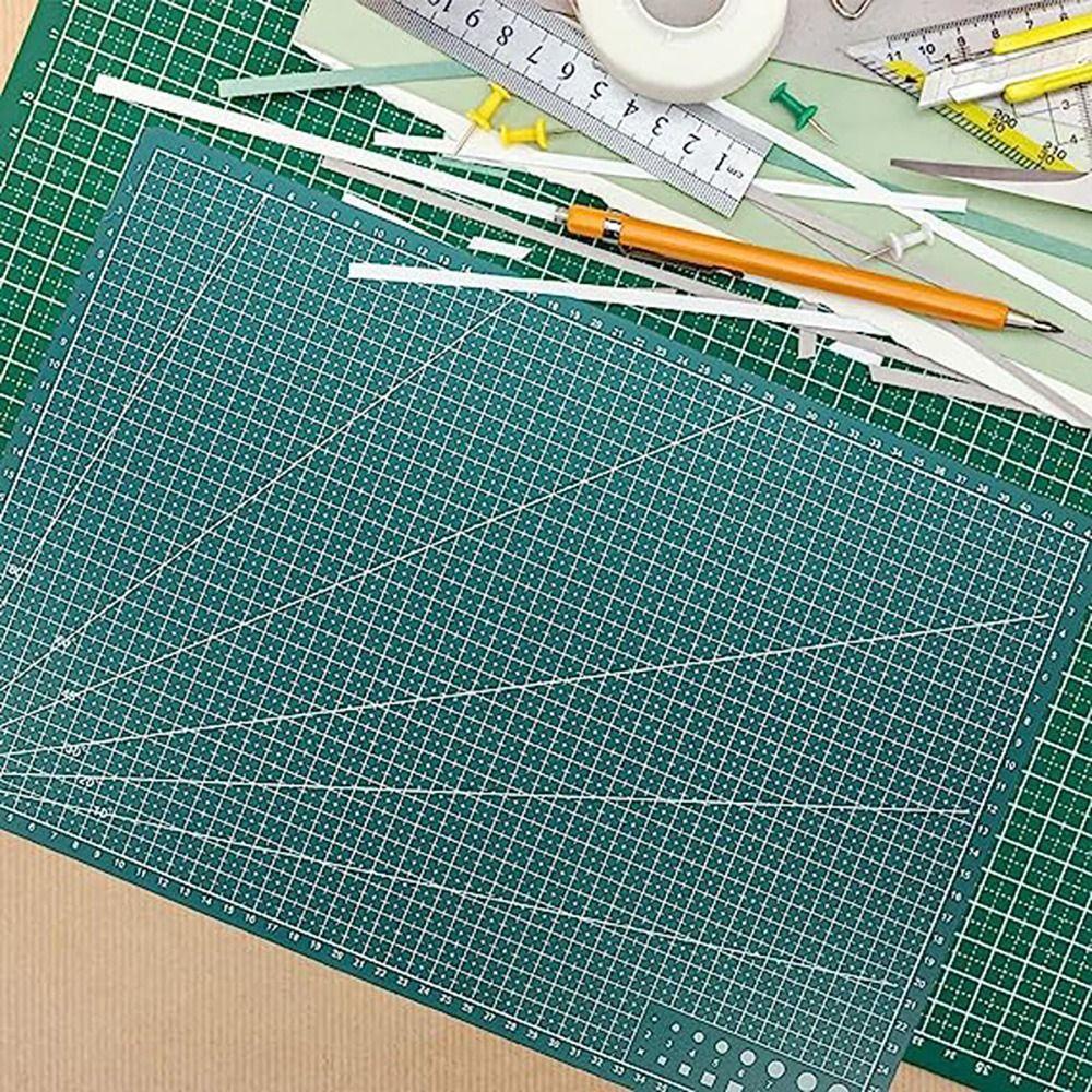 Thảm cắt CAST, Bảng cắt may vá A3 A4 A5, Khắc hai mặt bằng da PVC Dụng cụ thủ công Bàn làm việc Pad Home DIY