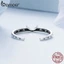 Bamoer Bạc 925 Nhẫn Cặp Đôi Ngày Lễ Tình Nhân Mặt Trời Trăng Sao Phong Cách Trang Sức Cho Cặp Đôi Quà Tặng