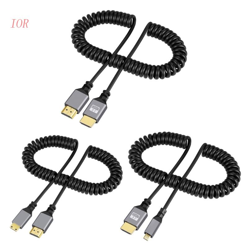 Dây Cáp Xoắn Ốc Nối Dài HDMI / MINI HDMI / Micro HDMI