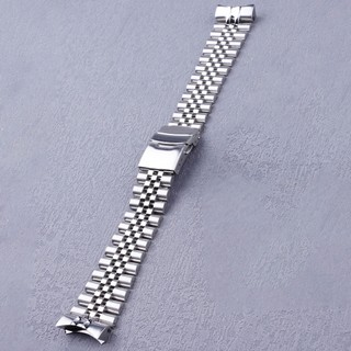 Dây Đeo Đồng Hồ Bằng Thép Không Gỉ 22mm Màu Bạc Sang Trọng Cho Seiko5 SRPD 53 63 73