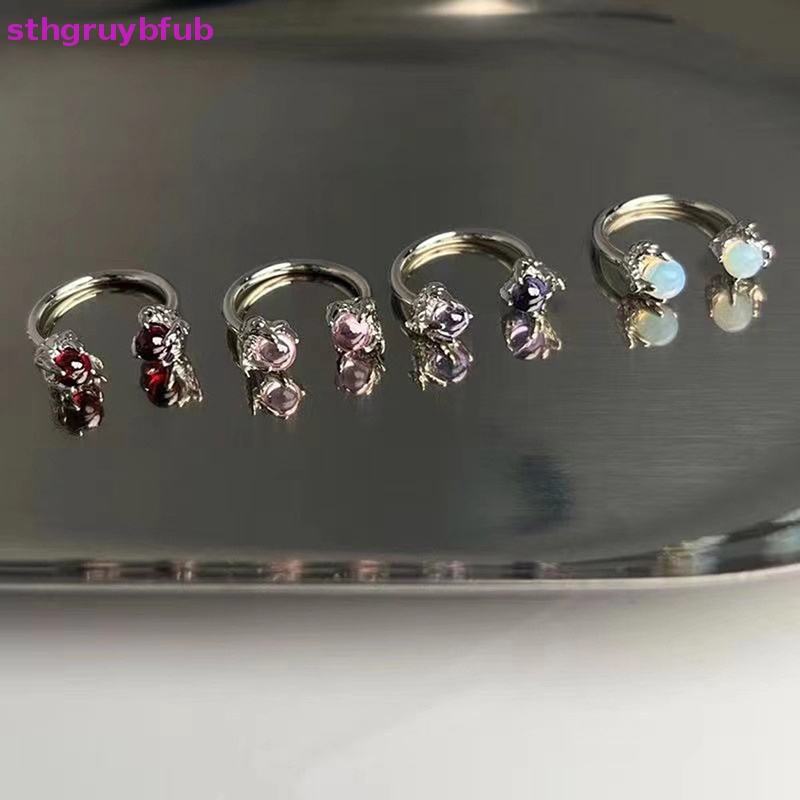 1 Khuyên Môi Bằng Thép Titan Hình Chữ C