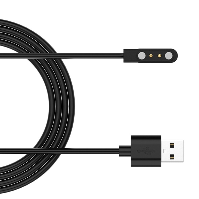 【 3C 】 Cáp Sạc Từ Tính USB 2Pin 0.6M / 1M Dây Dài Cho Đồng Hồ Kieslect K10 K11