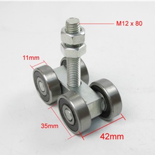 Set 2 Bánh Xe Trượt Cho Nhà Cửa Chịu Lực 300-400KG