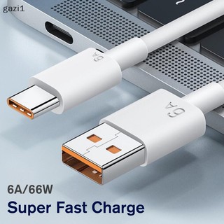 [gazi1] Cáp sạc siêu nhanh USB Type-c 1 / 1.5mile 6A 66W cho Huawei Boutique
