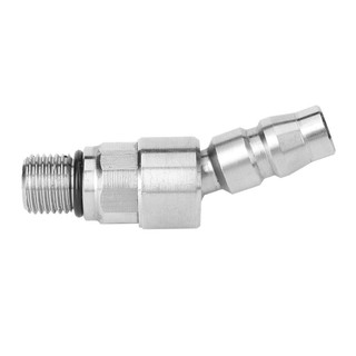 Bộ 2 Đầu Nối Ống Khí Nén 1 4NPT Xoay 360 Độ Chuyên Dụng DIY