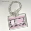 THI Crystal Acrylic Card Holder Photocards Display Protection Case Mặt dây chuyền VN