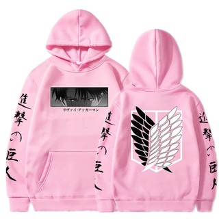Áo Hoodie In Hình Levi Ackerman Attack On Titan