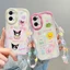 ốp lưng oppo a96/a76 4g mềm viền kem, case búp bê 3D dễ thương full