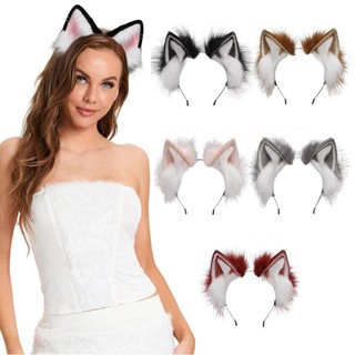 Băng Đô Tai Mèo AWNGD Handmade, Phụ Kiện Cosplay Phong Cách Anime Cho Nữ và Bé Gái