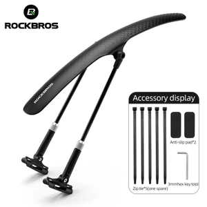 Rockbros Xe Đạp Đường Bộ 700C - Fender Trước và Sau Đa Năng, Chống Bụi, Bền Vững và Thuận Tiện Tháo Rời