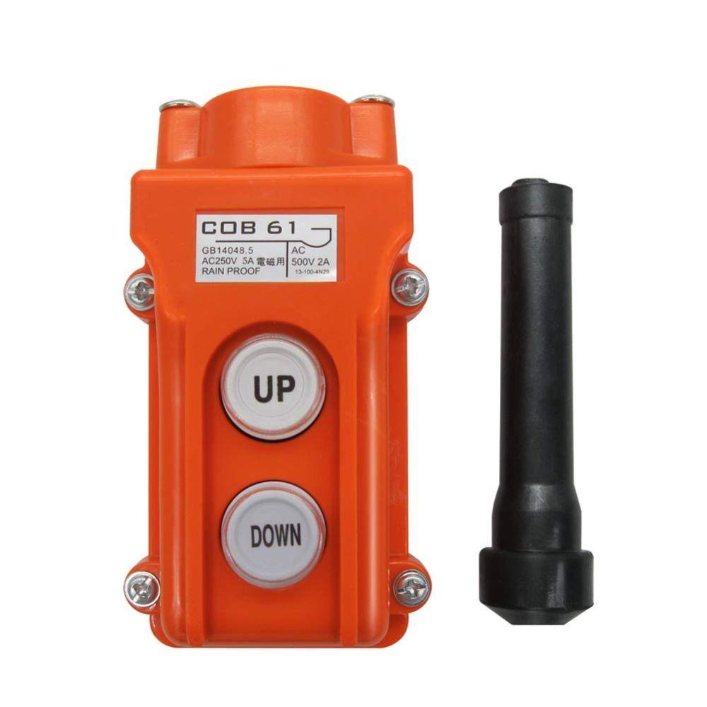 Trạm điều khiển YMIFI, Công tắc chống mưa bằng nhựa, Bền COB61 Cần cẩu tạm thời Mặt dây chuyền Palăng Xe tải Tipper