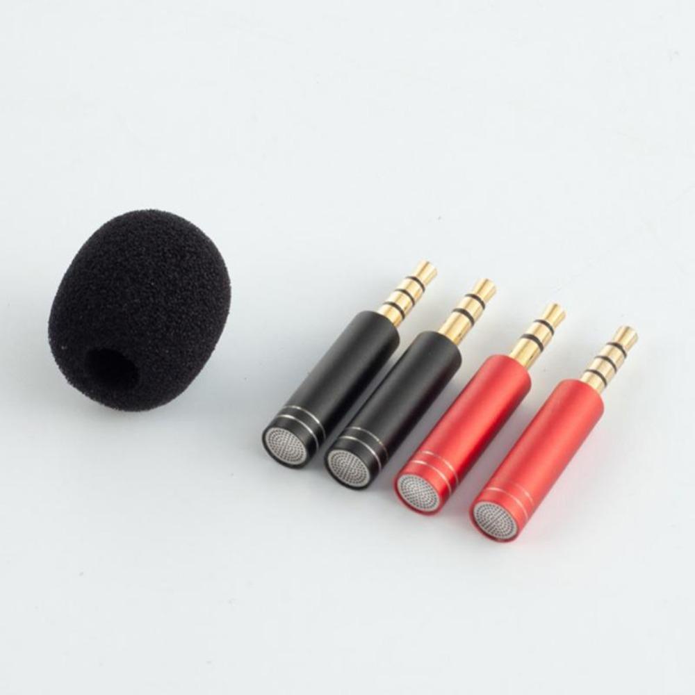 Micro mini WOODNEST, Micro mini kim loại cắm và chạy, Mic 3 cực 4 cực Loa 3,5 mm Máy tính