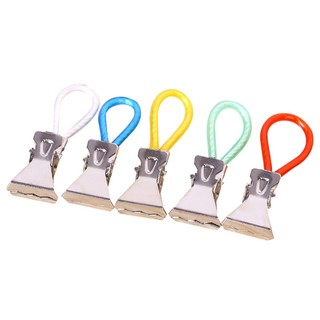 Cc 5 Chiếc Kẹp Khăn Kim Loại Nhà Bếp Phòng Tắm Giặt Treo Vòng Bảo Quản Kẹp Chốt
