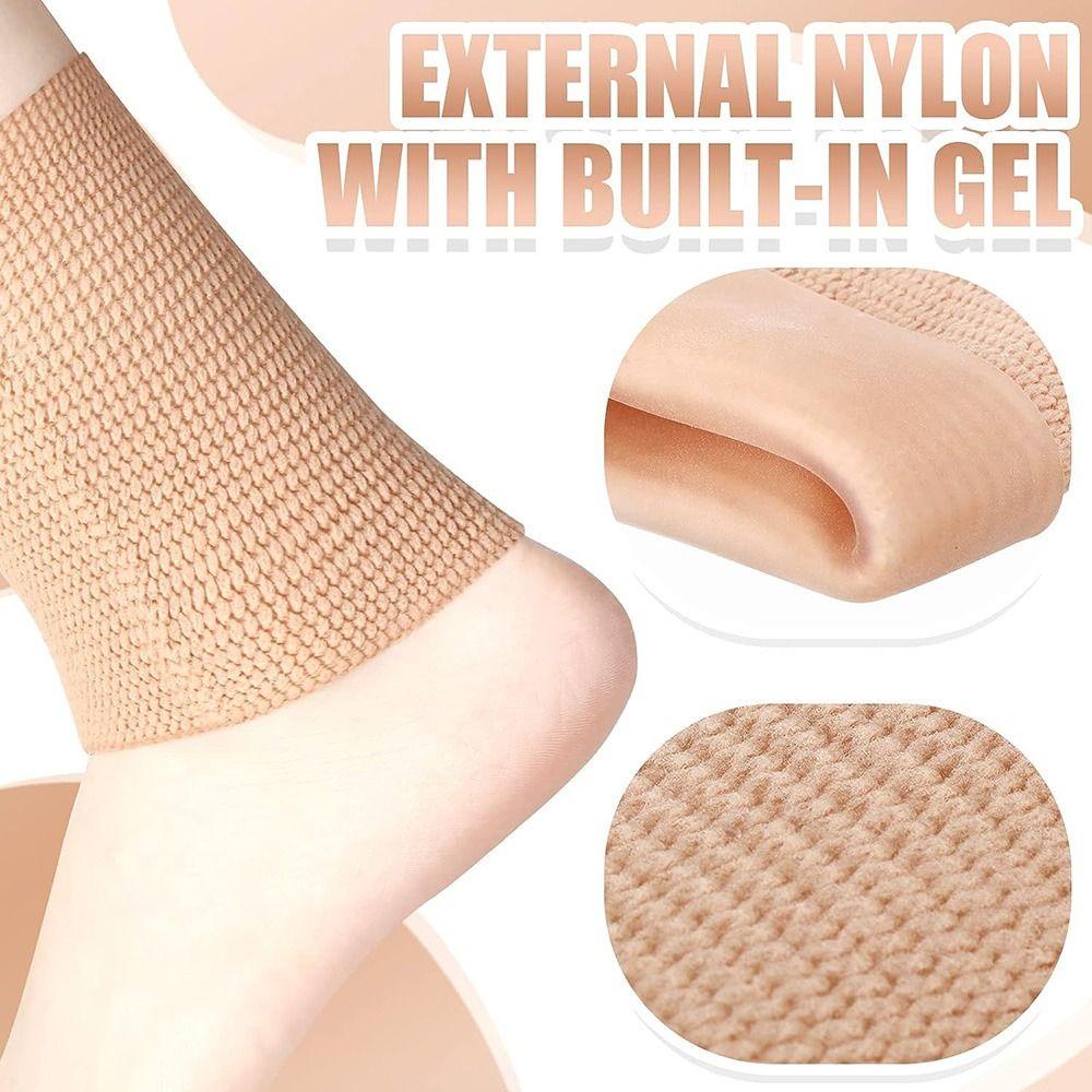 Dây chằng bảo vệ mắt cá chân với gel mềm mại, hỗ trợ trượt băng và giữ cố định, phù hợp cho nam