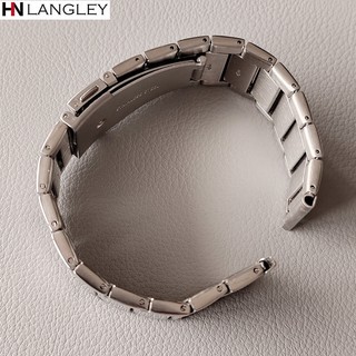 Dây Đồng Hồ Thay Thế 20mm 22mm 3bead Bằng Thép Không Gỉ Cứng Tháo Gỡ Nhanh