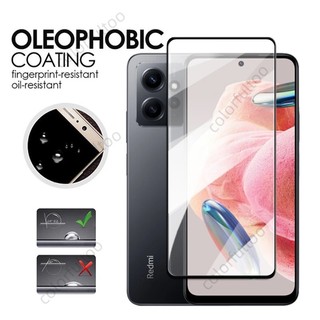Kính Cường Lực 2 Trong 1 HD Bảo Vệ Toàn Màn Hình Cho Xiaomi Redmi Note 12 Pro 5G Note12Pro Note12 4G 5G 9H
