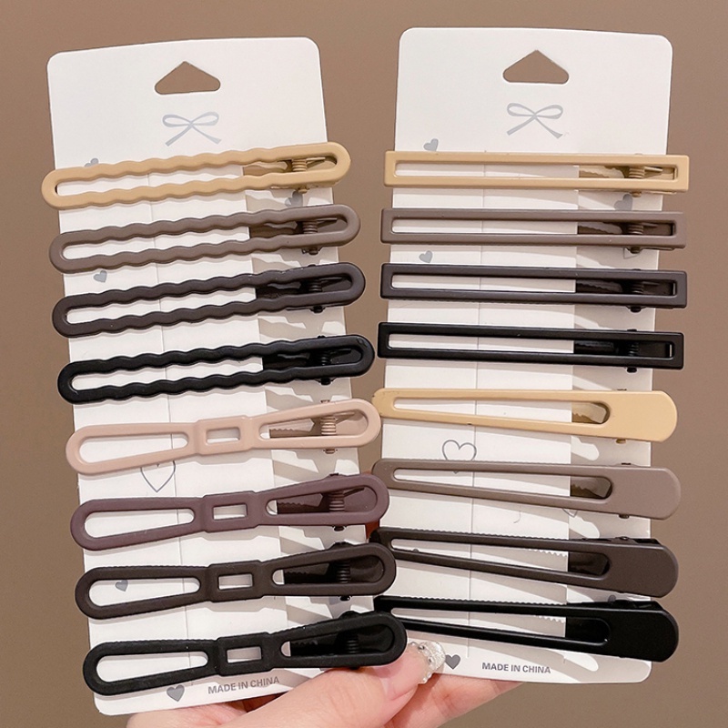 Set 4 Kẹp Tóc Phong Cách Hàn Quốc Dễ Thương Dành Cho Nữ