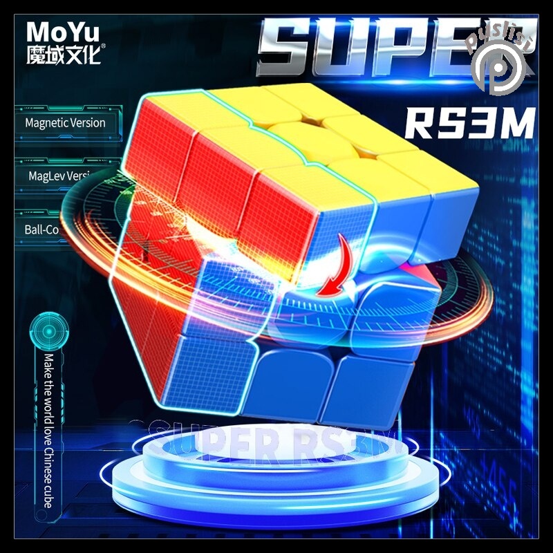 Moyu Super RS3M YS3M 2022 MAGLEV 3X3 MAGIC MAGIC TỐC ĐỘ MAPITY CUBE ...