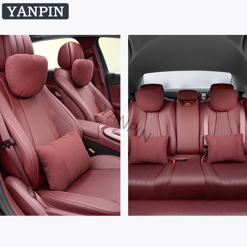 Peugeot Gối Tựa Đầu Bằng Da Lộn Cotton Thoáng Khí Cho Xe Hơi Peugeot 2008 3008 4008 5008 308 408 508 301