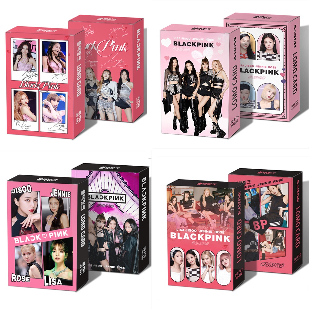 BP Photocards 220 Stück Set - BLACKPINK Sammelkarten Für K-Pop Fans