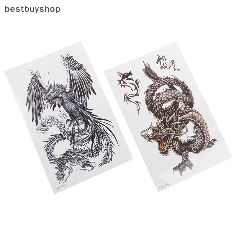 Bestbuy Sticker Tạm Thời Chống Thấm Nước Hình Rồng Phượng Hoàng Nghệ ...