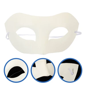 10 Chiếc Giấy Nghệ Thuật Mặt nạ Trống DIY Mặt nạ DIY Mặt nạ trống DIY Cho Hóa Trang Cosplay Đảng-Miễn Phí 12 màu sơn