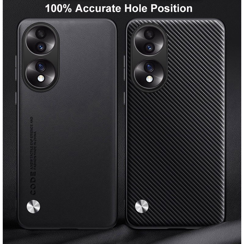Dành Cho Honor 70 5G Họa Tiết Da Thời Trang Ốp điện thoại TPU Mềm Khung Bảo Vệ