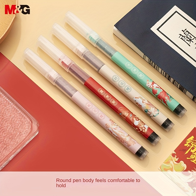 M&G Bút Bi M&G Văn Phòng Phẩm 0.5mm Màu Đen Nhanh Khô Dòng koi