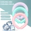 Vòng làm mát cổ YUJUNI, Gel làm mát cổ dạng lỏng Ice Pack, Máy làm đá ống cổ có thể tái sử dụng Quấn cổ làm mát ngoài trời