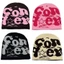 Mũ beanie dệt kim chữ GODD Y2K Cool Girls Mũ Jacquard ấm áp Mũ hoạt động thể thao Mũ nón