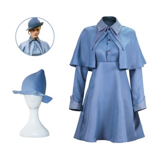 Harry potter dâm bụt dracus cos trang phục halloween cosplay busbarton đồng phục học sinh đồng phục nữ sinh