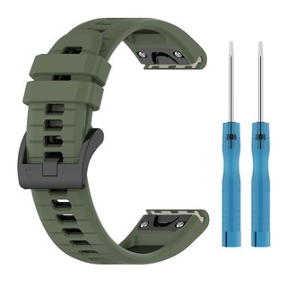 Dây Đeo Silicon 20/22/26mm Tháo Lắp Nhanh Cho Garmin Instinct 2/Fenix 7/7X/6X/Pro/Forerunner 745/935/945/955/5 Plus