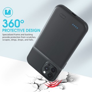 [Newdery] sạc dự phòng 6800mAh External Battery Case for Apple iPhone 16 PROMAX 15/14/13/12/11 Pro XS Max XR X Portable 4700mAh Power Bank shockproof Charging cover