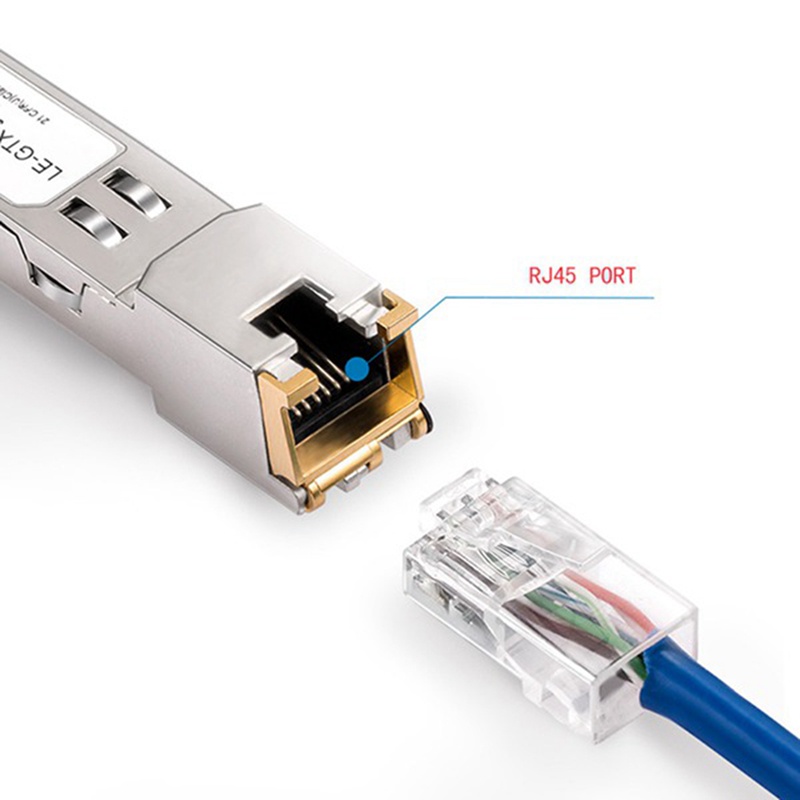 Sfp module rj45 chuyển đổi gbic 10/100/1000 kết nối sfp đồng rj45 sfp module gigabit ethernet cổng 1 cái