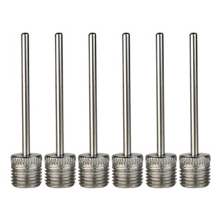 HIK 3 6 chiếc Máy bơm không khí bằng thép không gỉ Kim cho bóng đá Bóng chuyền bóng rổ