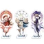 Anime Genshin Impact Klee Keqing QiQi thẻ acrylic trang trí quà tặng sáng tạo xung quanh khuôn viên trường